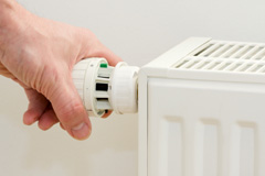 Wollescote central heating installation costs